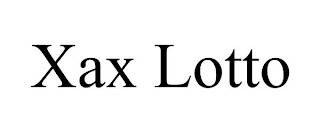 XAX LOTTO