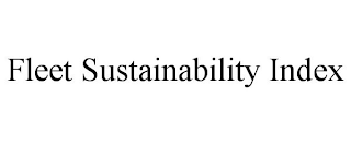 FLEET SUSTAINABILITY INDEX