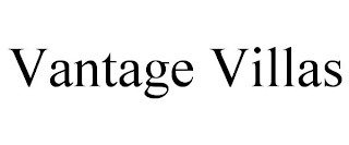 VANTAGE VILLAS