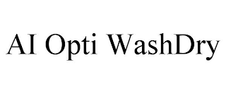 AI OPTI WASHDRY