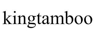 KINGTAMBOO