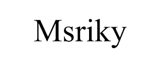 MSRIKY
