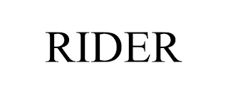 RIDER