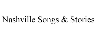 NASHVILLE SONGS & STORIES