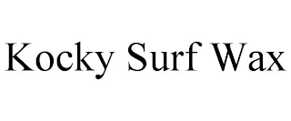 KOCKY SURF WAX