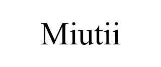 MIUTII