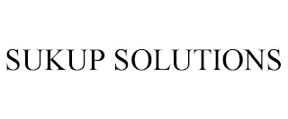 SUKUP SOLUTIONS