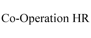 CO-OPERATION HR