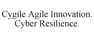 CYGILE AGILE INNOVATION. CYBER RESILIENCE.