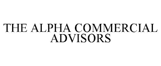 THE ALPHA COMMERCIAL ADVISORS