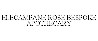 ELECAMPANE ROSE BESPOKE APOTHECARY