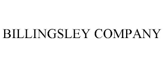 BILLINGSLEY COMPANY