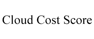 CLOUD COST SCORE