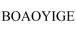 BOAOYIGE