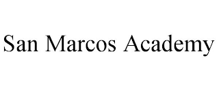 SAN MARCOS ACADEMY