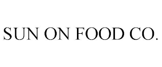 SUN ON FOOD CO.