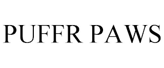 PUFFR PAWS