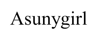 ASUNYGIRL