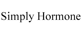 SIMPLY HORMONE