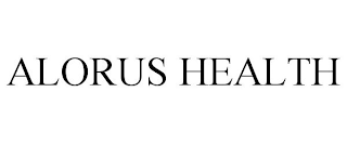 ALORUS HEALTH