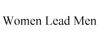 WOMEN LEAD MEN