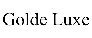 GOLDE LUXE