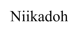 NIIKADOH