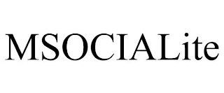 MSOCIALITE