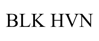 BLK HVN