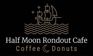 HALF MOON RONDOUT CAFE COFFEE DONUTS