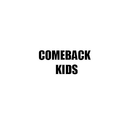 COMEBACK KIDS