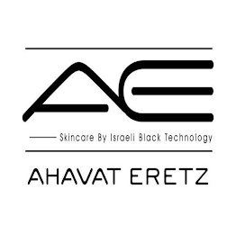 AE SKINCARE BY ISRAELI BLACK TECHNOLOGY AHAVAT ERETZ