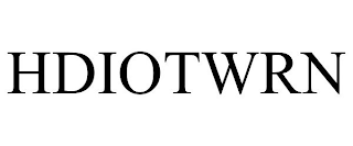 HDIOTWRN