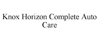 KNOX HORIZON COMPLETE AUTO CARE