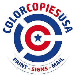 C COLORCOPIESUSA PRINT - SIGNS - MAIL