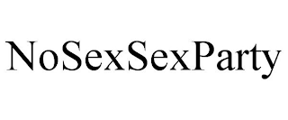 NOSEXSEXPARTY