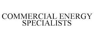 COMMERCIAL ENERGY SPECIALISTS