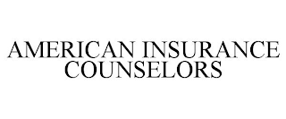 AMERICAN INSURANCE COUNSELORS