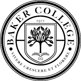 BAKER COLLEGE VIVERE CRESCERE ET FLORERE 1911