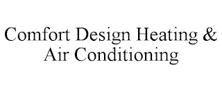 COMFORT DESIGN HEATING & AIR CONDITIONING