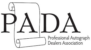 PADA PROFESSIONAL AUTOGRAPH DEALERS ASSOCIATION