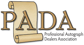 PADA PROFESSIONAL AUTOGRAPH DEALERS ASSOCIATION