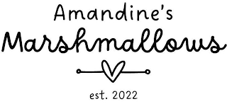 AMANDINE'S MARSHMALLOWS EST. 2022