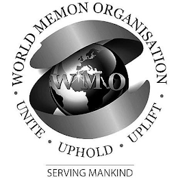 WORLD MEMON ORGANISATION WMO UNITE UPHOLD UPLIFT SERVING MANKIND