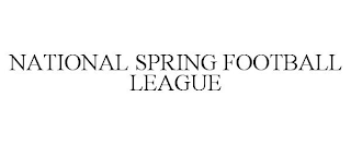 NATIONAL SPRING FOOTBALL LEAGUE