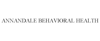 ANNANDALE BEHAVIORAL HEALTH