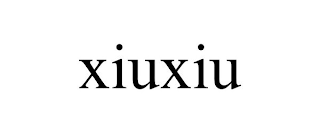 XIUXIU