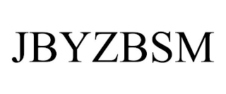 JBYZBSM