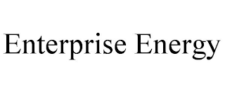 ENTERPRISE ENERGY