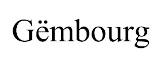 GËMBOURG